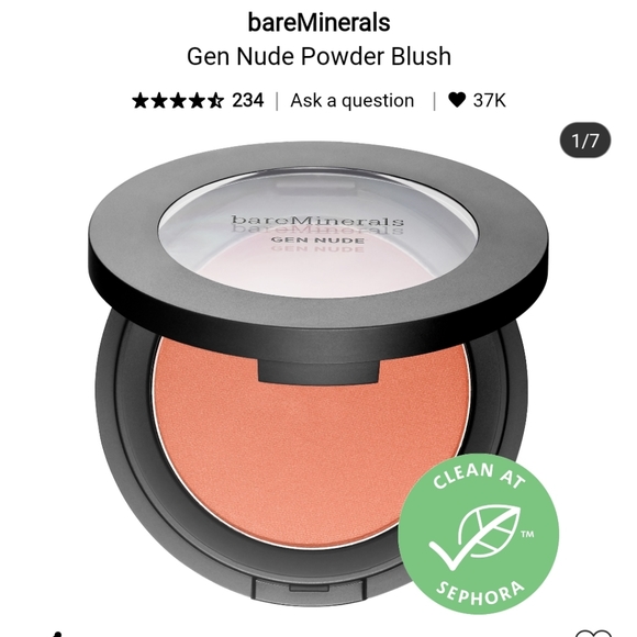 bareMinerals Gen Nude Blush - Picture 1 of 3